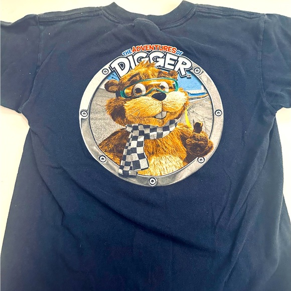 2012 NASCAR Digger and Friends T Shirt Fox TV The Youth Kansas Speedway - Picture 3 of 4